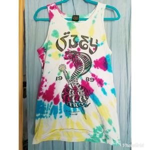 Obey Snake Tie Dye Tank Top